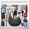 image:imageTravelon AntiTheft Runways Asymmetric HoboSmoke