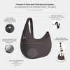 image:imageTravelon AntiTheft Runways Asymmetric HoboSmoke