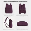 image:imageTravelon AntiTheft Runways Compact BackpackPlum