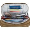 image:imageTravelon AntiTheft Runways Double Compartment CrossbodyLatte