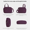image:imageTravelon AntiTheft Runways Double Compartment CrossbodyPlum