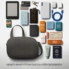 image:imageTravelon AntiTheft Runways Double Compartment CrossbodySmoke