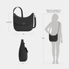 image:imageTravelon AntiTheft Runways Medium CrossbodyBlack