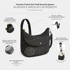 image:imageTravelon AntiTheft Runways Medium CrossbodyBlack