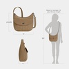 image:imageTravelon AntiTheft Runways Medium CrossbodyLatte
