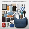 image:imageTravelon AntiTheft Runways Medium CrossbodyOcean