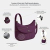 image:imageTravelon AntiTheft Runways Medium CrossbodyPlum