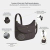 image:imageTravelon AntiTheft Runways Medium CrossbodySmoke