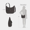 image:imageTravelon AntiTheft Runways Medium CrossbodySmoke