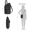 image:imageTravelon AntiTheft Runways Slim Assymetric CrossbodyBlack