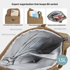 image:imageTravelon AntiTheft Runways Slim Assymetric CrossbodyLatte