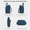 image:imageTravelon AntiTheft Runways Slim Assymetric CrossbodyOcean
