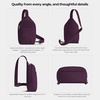 image:imageTravelon AntiTheft Runways Small SlingPlum
