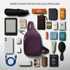 image:imageTravelon AntiTheft Runways Small SlingPlum