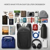 image:imageTravelon AntiTheft The Voyages Small Backpack with XL Water Bottle PocketBlack
