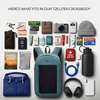 image:imageTravelon AntiTheft The Voyages Small Backpack with XL Water Bottle PocketSlate Blue