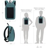 image:imageTravelon AntiTheft The Voyages Small Backpack with XL Water Bottle PocketSlate Blue