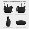 image:imageTravelon Antitheft Classic Crossbody Bucket Bag  AntitheftBlack