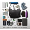 image:imageTravelon Antitheft Classic Crossbody Bucket Bag  AntitheftBlack