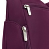 image:imageTravelon Antitheft Classic Crossbody Bucket Bag  AntitheftBurgundy