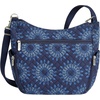image:imageTravelon Antitheft Classic Crossbody Bucket Bag  AntitheftGeo Sunflower