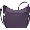 image:imageTravelon Antitheft Classic Crossbody Bucket Bag  AntitheftPurple