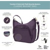 image:imageTravelon Antitheft Classic Crossbody Bucket Bag  AntitheftPurple