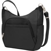 image:imageTravelon Classic Black amp AntiTheft CrossBody Bucket Bag Black One Size