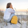 image:imageTravelon Coastal RFID Blocking Small BackpackSunflower