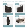 image:imageTravelon Essentials  AntiTheft  NorthSouth Crossbody BagBlack