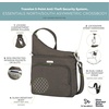 image:imageTravelon Essentials  AntiTheft  NorthSouth Crossbody BagSmoke