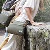 image:imageTravelon Womens Classic AntiTheft Small EastWest Crossbody Bag Midnight 105 x 8 x 25 amp Antitheft Heritage Crossbody Bag Pewter