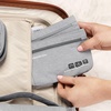 image:imageTravelon World Travel Essentials Set of 2 Currency and Passport OrganizersGray Heather