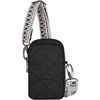 image:imageTravelon AntiTheft Boho 2 Compartment Phone CrossbodyBlack