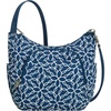 image:imageTravelon Antitheft Classic Crossbody Bucket Bag  AntitheftWoven Flower
