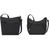 image:imageTravelon Classic Black amp AntiTheft CrossBody Bucket Bag Black One Size