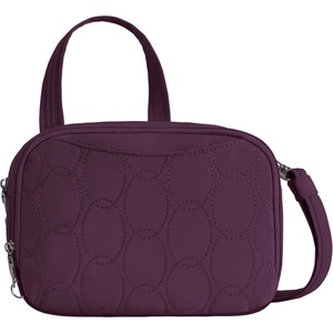 image:imageTravelon AntiTheft Runways Double Compartment CrossbodyPlum