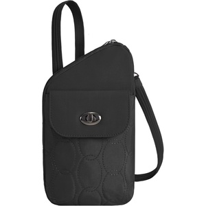 image:imageTravelon AntiTheft Runways Slim Assymetric CrossbodyBlack