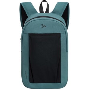 image:imageTravelon AntiTheft The Voyages Small Backpack with XL Water Bottle PocketSlate Blue