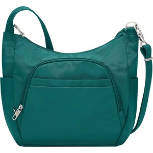 image:imageTravelon Antitheft Classic Crossbody Bucket Bag  AntitheftSpruce