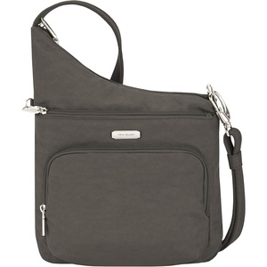 image:imageTravelon Essentials  AntiTheft  NorthSouth Crossbody BagSmoke