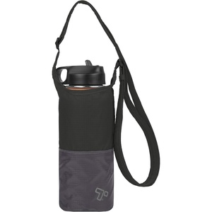 image:imageTravelon Packable Water Bottle Tote Sling ToteBlack Gray
