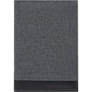 image:imageTravelon Rfid Blocking Passport Case Travel Wallet GrayGray