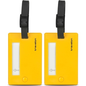 image:imageTravelon Set of 2 TagsNeon Yellow