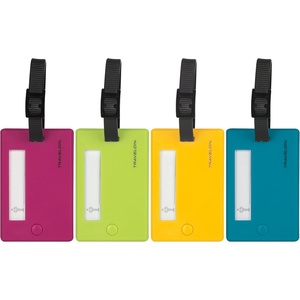 image:imageTravelon Travelon Set Of 4 Assorted Color Luggage Tags Luggage Tags AssortedAssorted