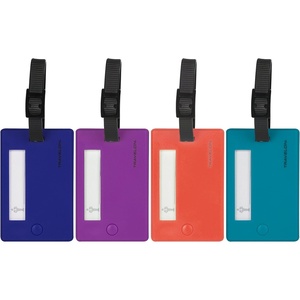 image:imageTravelon Travelon Set Of 4 Assorted Color Luggage Tags Luggage Tags AssortedBolds