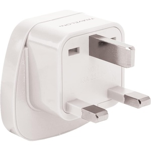 image:imageTravelon Travelon Uk Grounded Adapter Plug Travel Electrical Adapter White