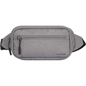 image:imageTravelon World Travel Essentials Convertible SlingWaist PackGray Heather
