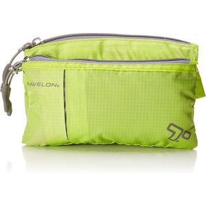 image:imageTravelon 6 Pocket WaistPack Black One SizeLime