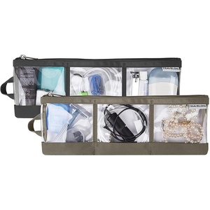 image:imageTravelon Set of 2 Accessory OrganizerBlackNutmeg